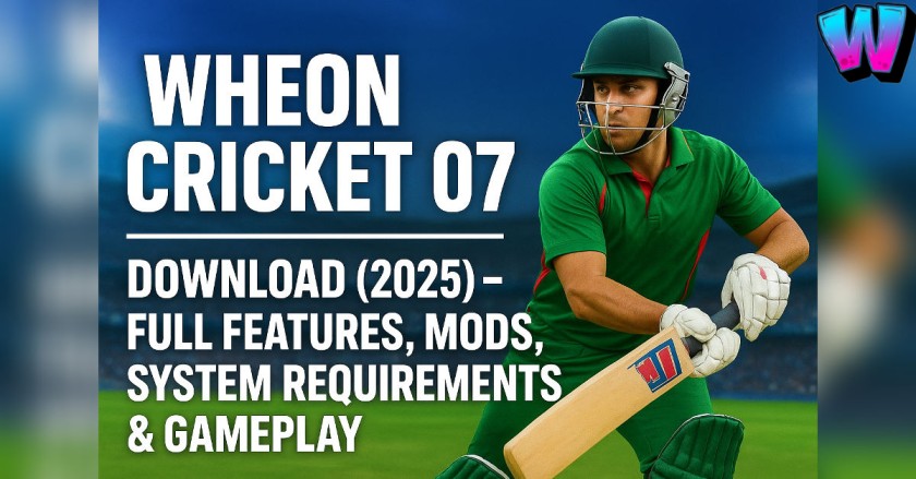 Wheon Cricket 07 2025 download, features, mods, and gameplay image.